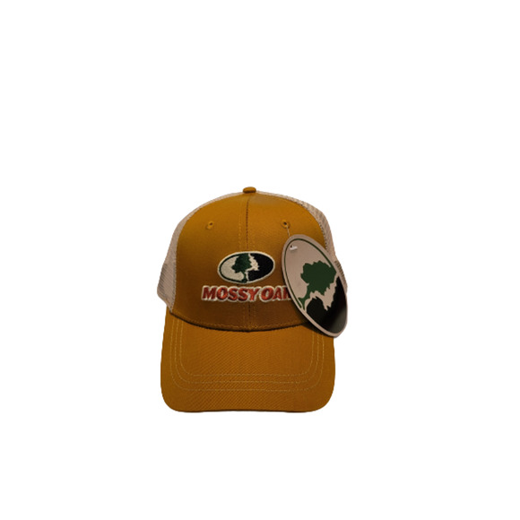 Mossy Oak Mens Trucker Snapback Adjustable Cap - Picture 1 of 3